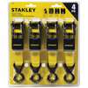 Stanley 1 X 10'  900# Ratchet Strap / 4 Pk, 4PK S9500